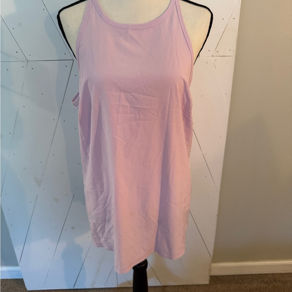 Women's Pink Sleeveless Top